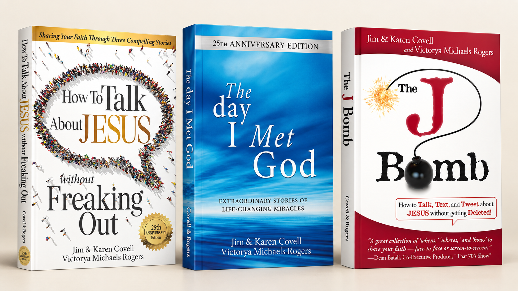 The J Bomb, How to Talk About Jesus Without Freaking Out, and The Day I Met God